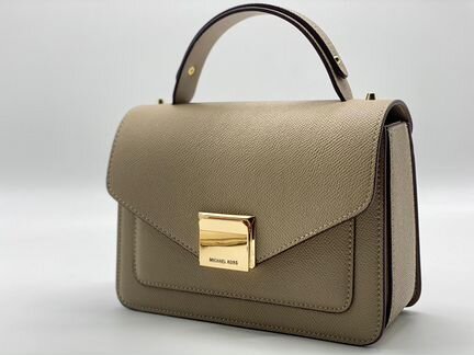 Новая женская сумка кроссбоди Michael Kors бежевая