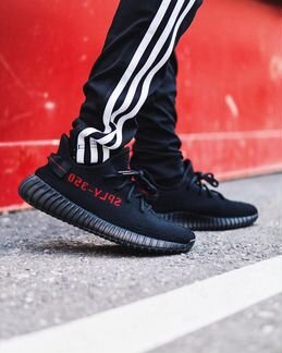 Adidas Yeezy Boost 350 V2 Black Red,5,5 US