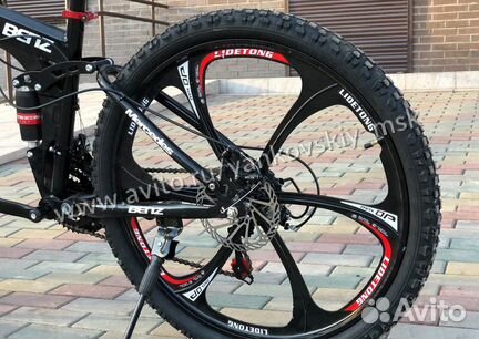 Велосипед на литых дисках