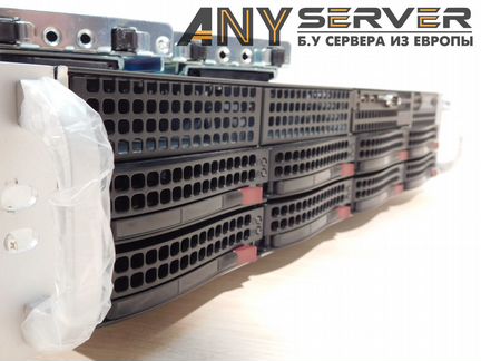 Сервер Supermicro 6027R 2xE5-2620 16Gb 8x3.5