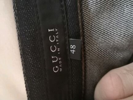Джинсы Gucci первые (есть вторые ещё)