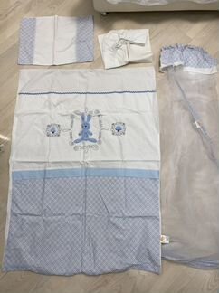 Комплект в кроватку Kidboo с балдахином 7предметов