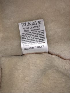 Дубленка для девочки Турция