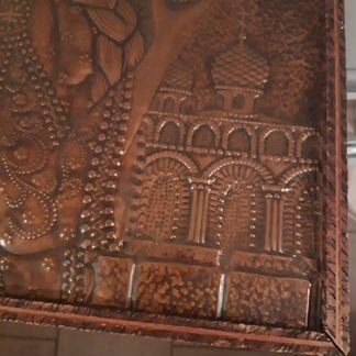 Чеканка-панно в раме 