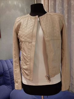 Новая кожаная куртка.Италия