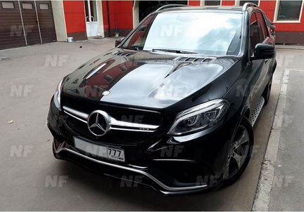 Бампер передний 63 AMG Mercedes GLE