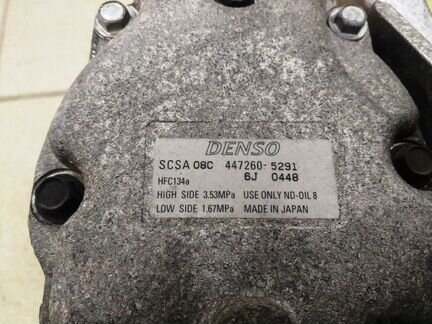 Компрессор кондиционера Subaru Outback B13 EZ30