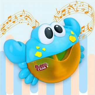 Генератор пены для ванной Краб синий