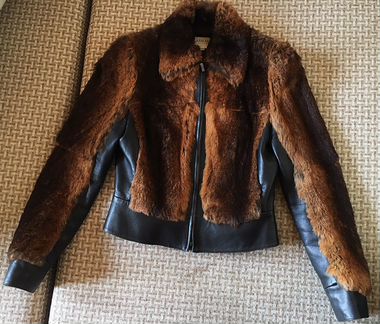 Куртка с мехом Armani Collezioni