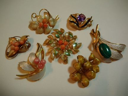 Коллекция брошь винтаж
