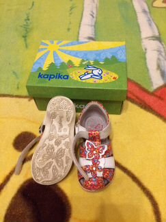 Сандали для девочки 23 р Kapika б/у