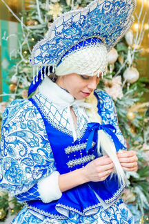 Костюм трансформер снегурочка