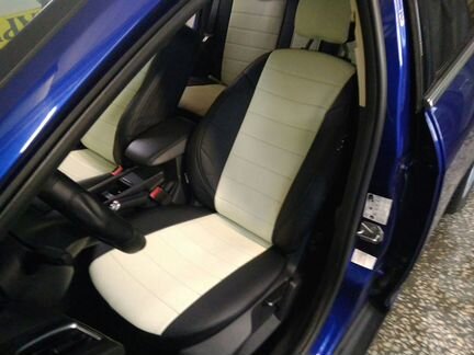 Модельные чехлы Форд экоспорт из экокожи