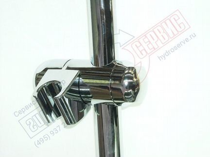 Душевая штанга хром душевого бокса Jacuzzi twin de