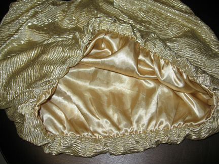 Платье праздничное золотое