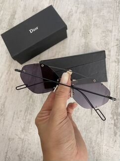 Очки Di*r с чёрной оправой