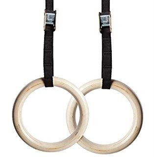 Гимнастические кольца деревянные