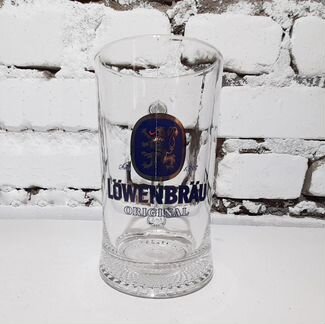 Кружки 1л-0,5л Pilsner Urquell, Spaten, Lwenbru