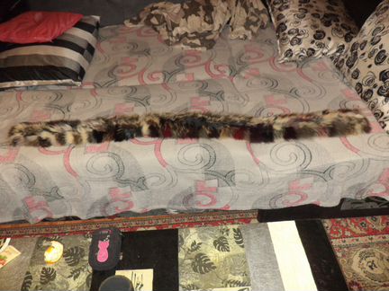 Шикарное боа вязаная лиса Испания