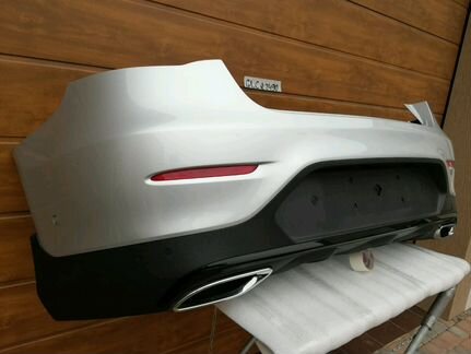 Бампер задний Мерседес GLC W253 AMG