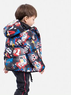 Разноцветная куртка Playtoday 116 cм