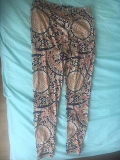 Лосины с узором леггинсы Италия новые