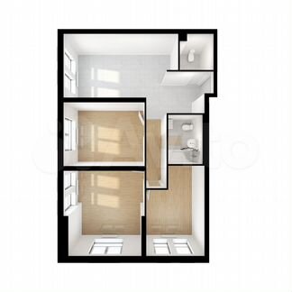 3-к квартира, 82.7 м², 7/14 эт.