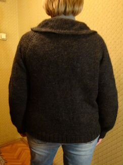 Мохеровая кофта/кардиган оверсайз